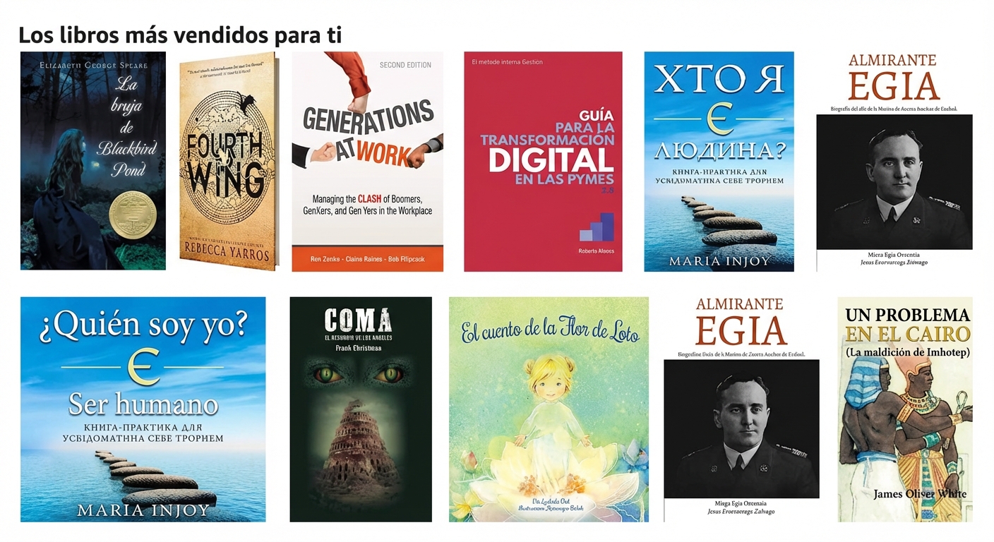 Clasificación de productos recomendados