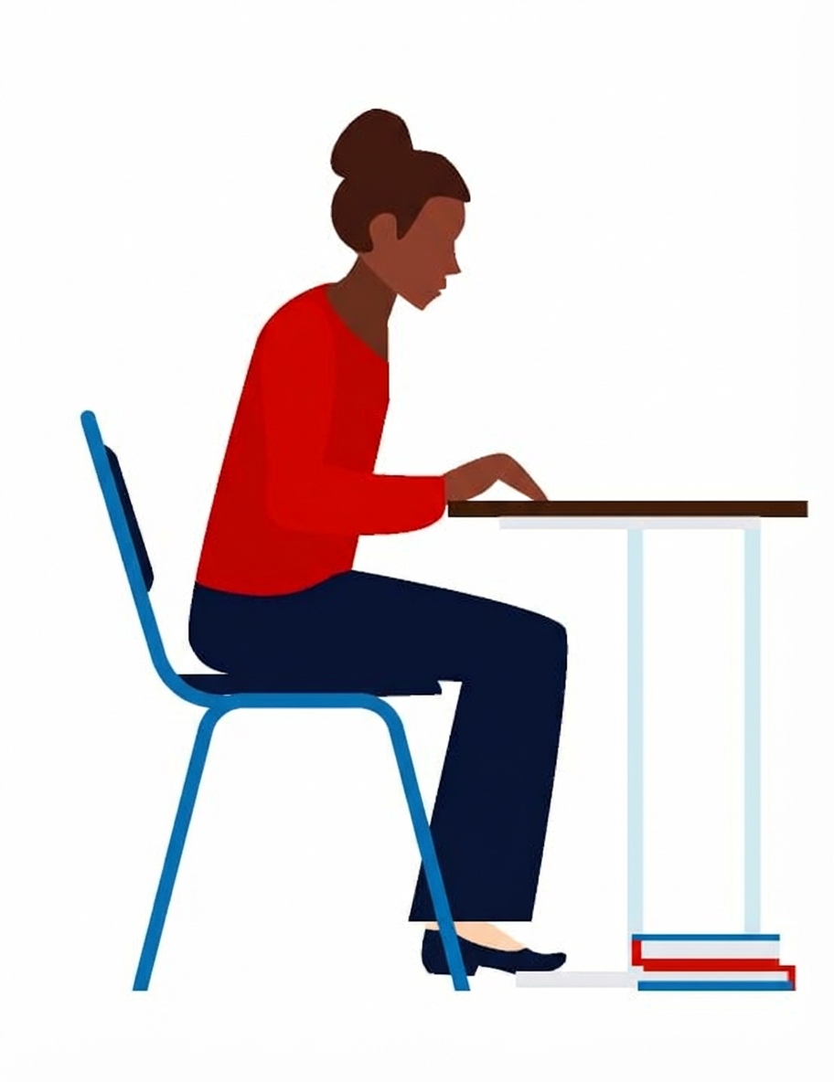 Imagen que muestra a un niño haciendo un examen