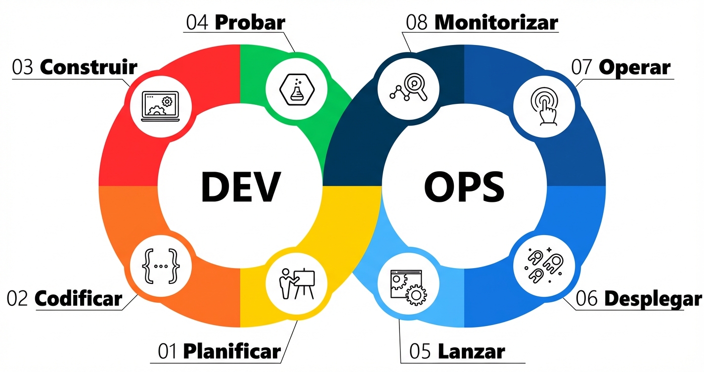 Ciclo DevOps.
