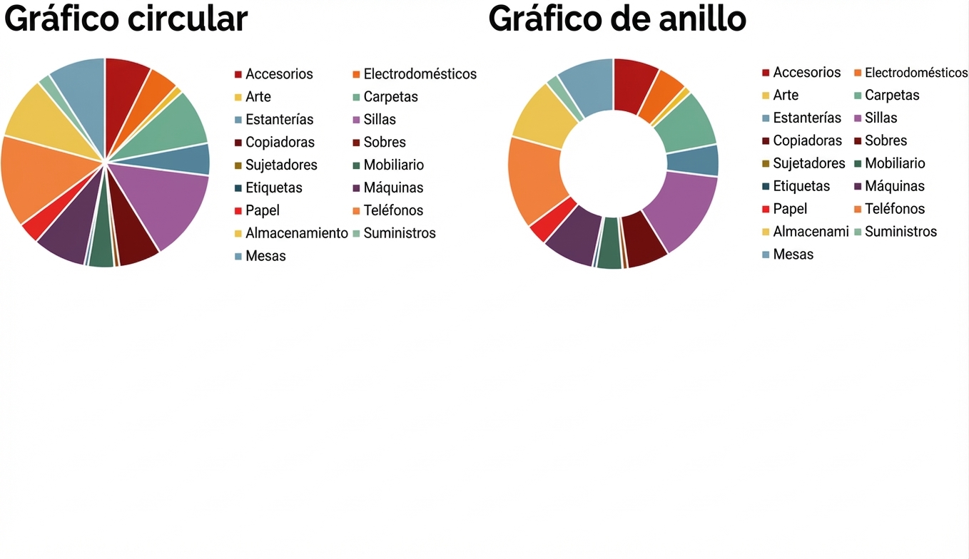 Gráficos de tarta mal hechos