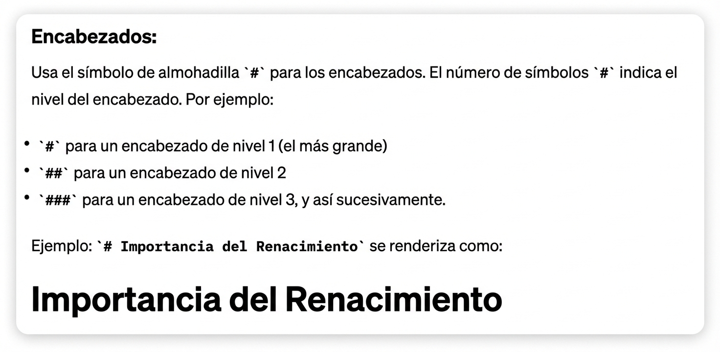 Ejemplo de cabeceras