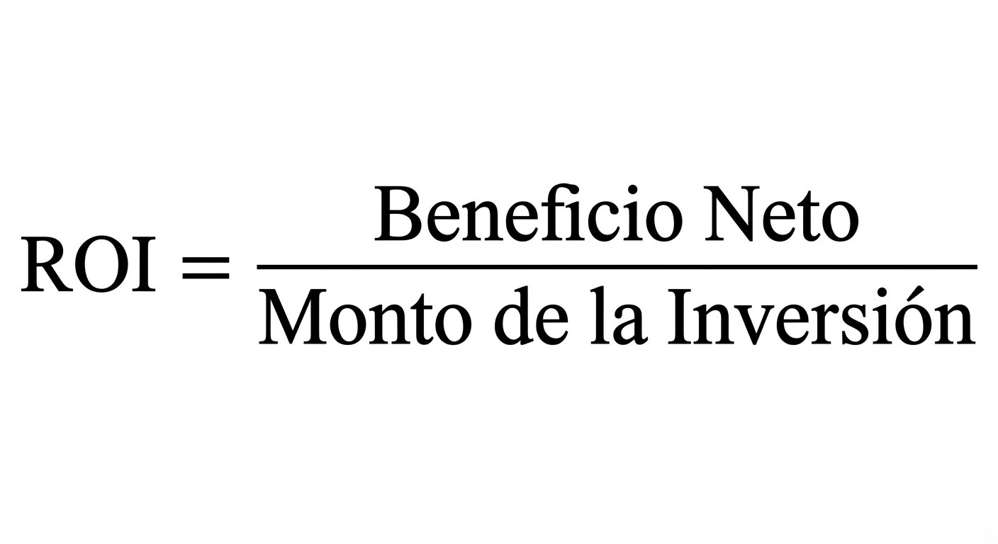 fórmula del retorno de la inversión