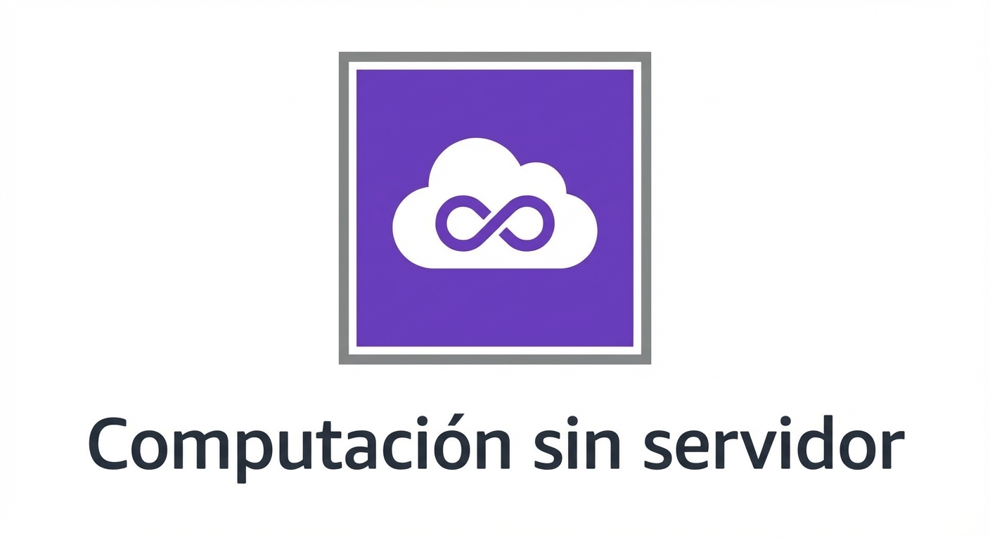 Un ícono que muestra computación sin servidor.