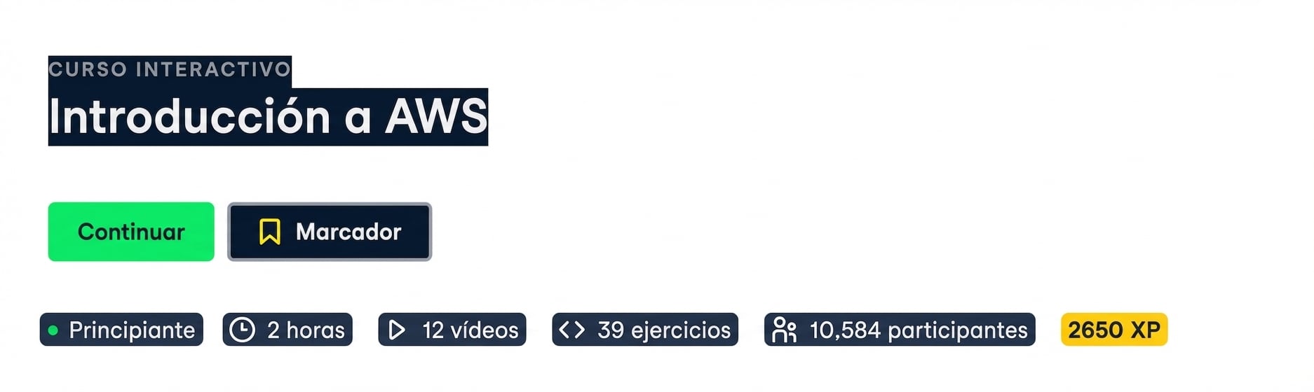 Curso de introducción a AWS