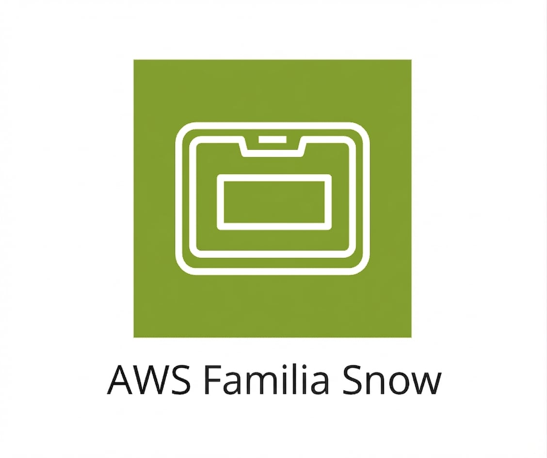 Un icono que muestra AWS Snow Family.