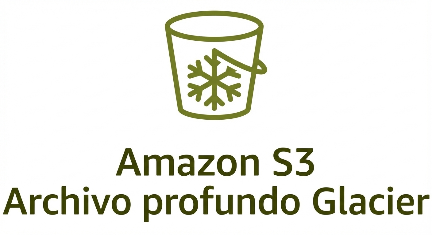 Un icono que muestra la clase S3 Glacier Deep Archive.