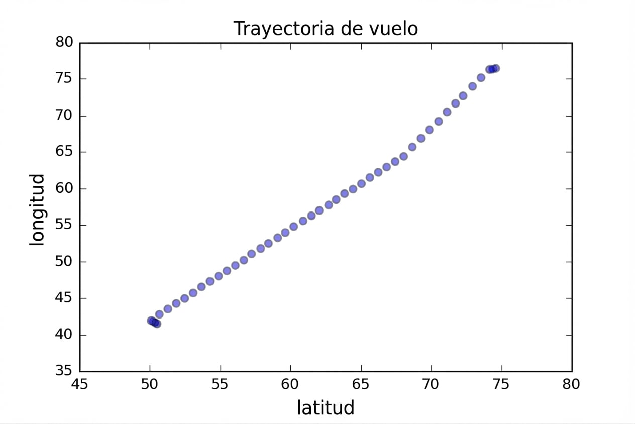 Diagrama de dispersión: longitud vs latitud