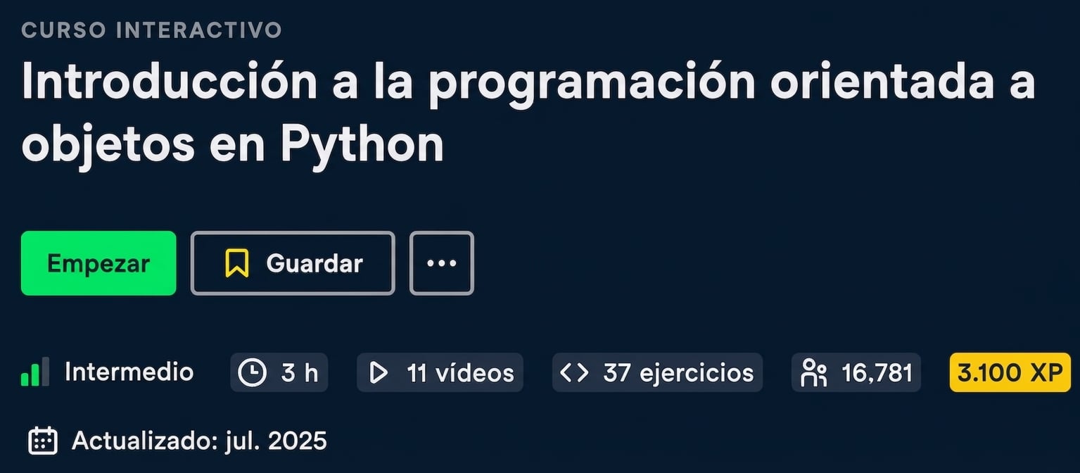 Introducción a la programación orientada a objetos