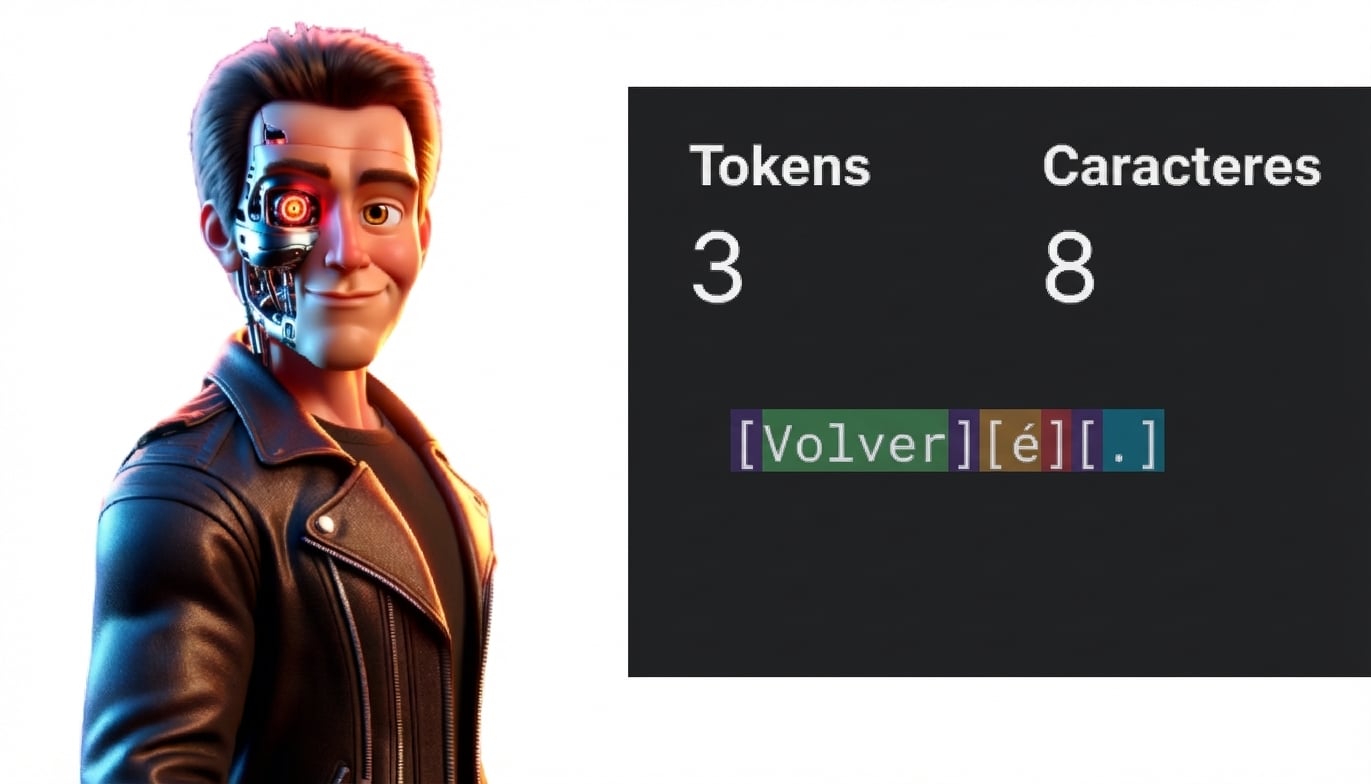 Ilustración de un hombre con el parecido del personaje de la película Terminator