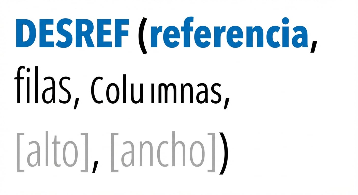 Syntax of Excel OFFSET () function