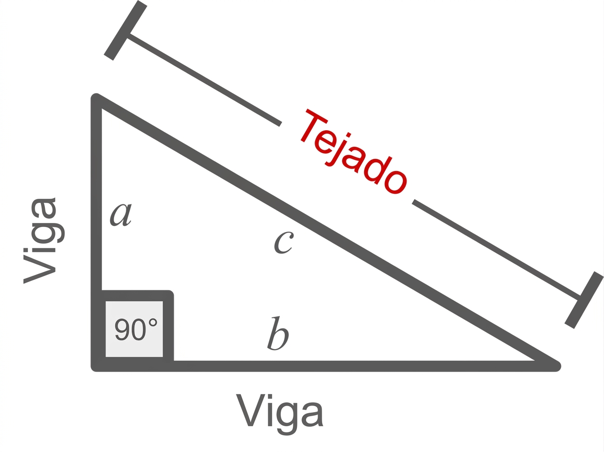 Roof beam calculation diagram