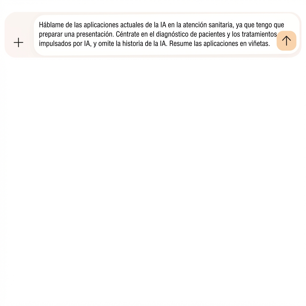 El texto pide resumir las aplicaciones en viñetas.