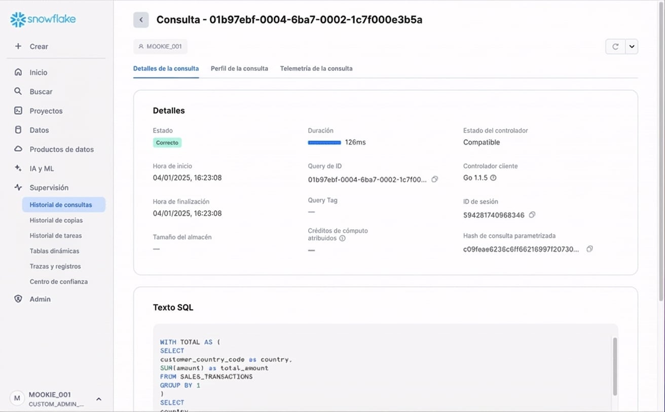 GIF de ver detalles de la consulta