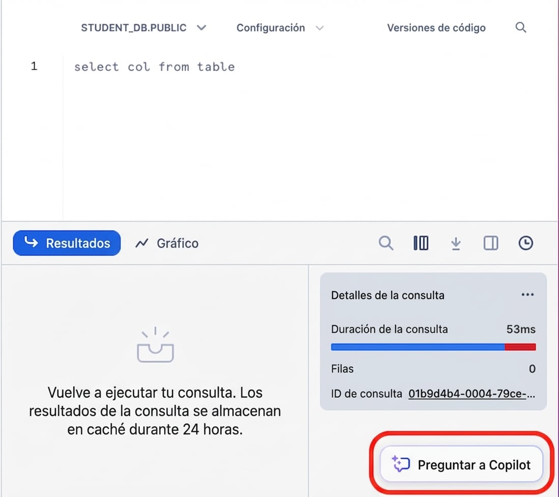 Imagen del botón Ask CoPilot