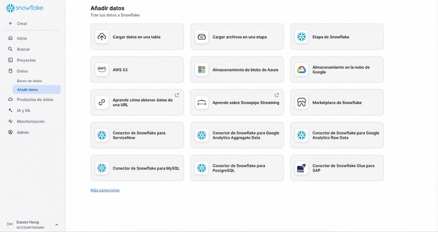 GIF de cómo crear una tabla desde un stage