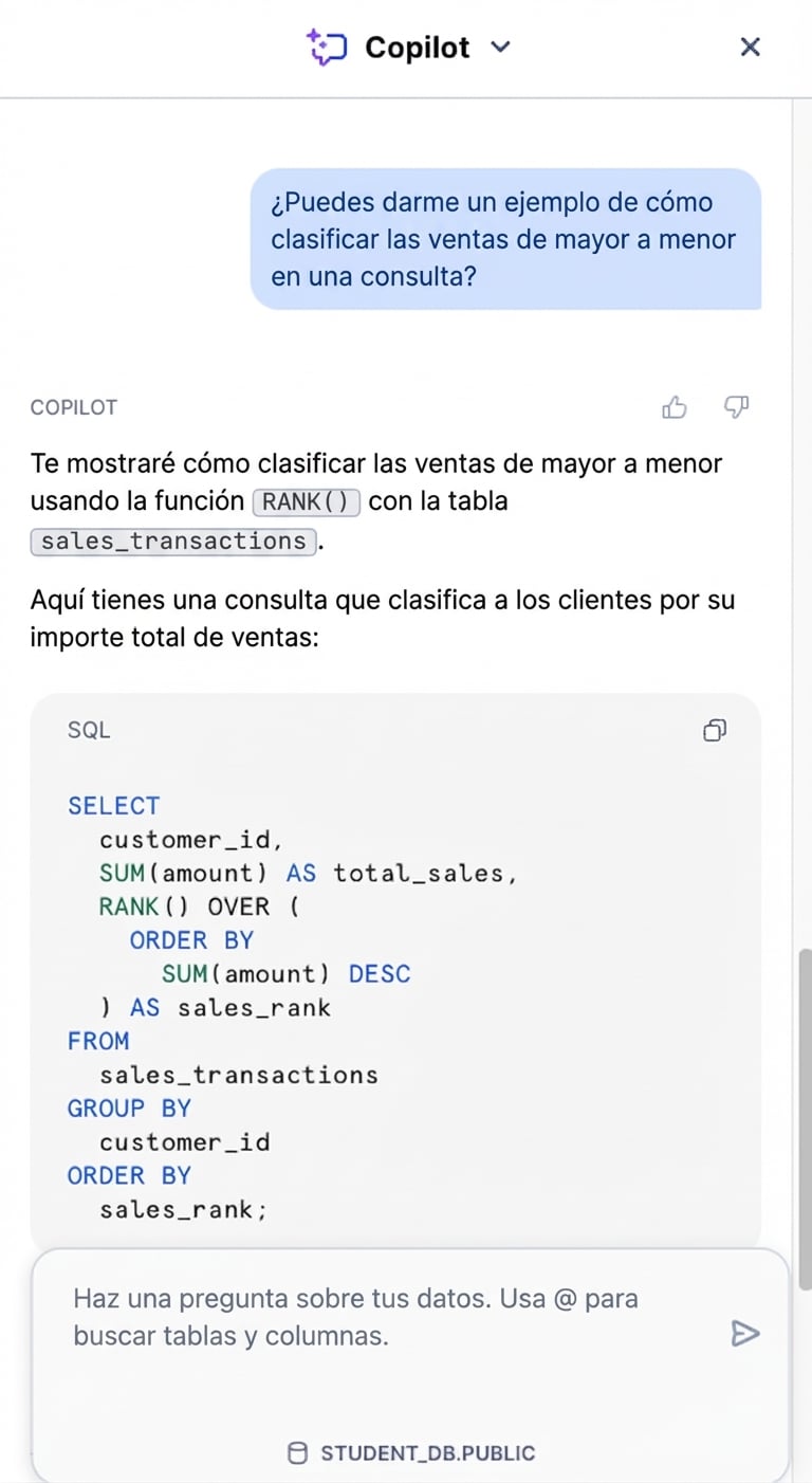 Imagen del resultado de CoPilot