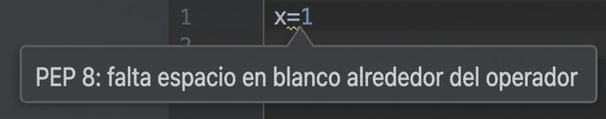 PEP 8 con PyCharm