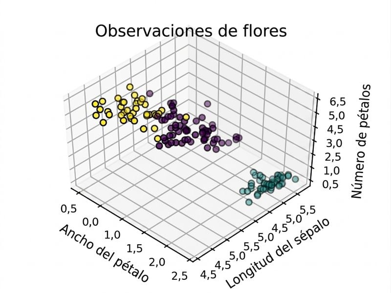 Tres clústeres