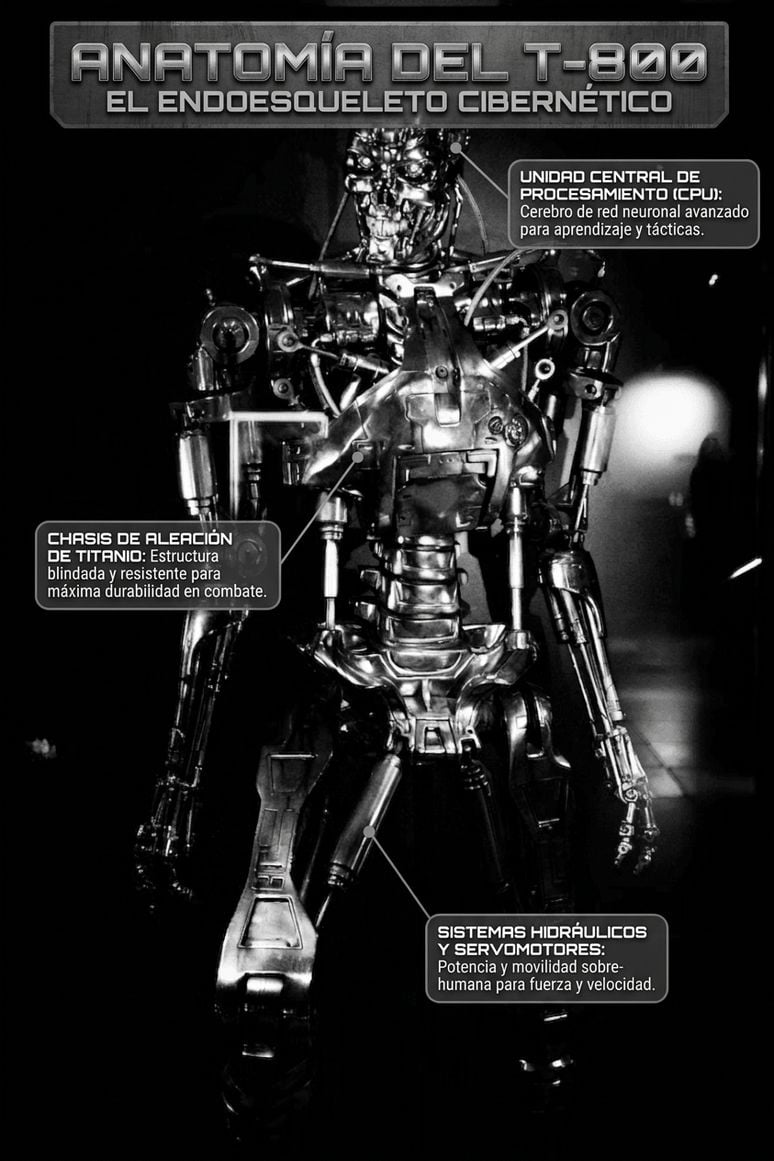 Robot de aspecto peligroso