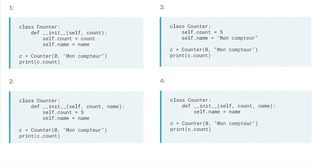 4 code blocks