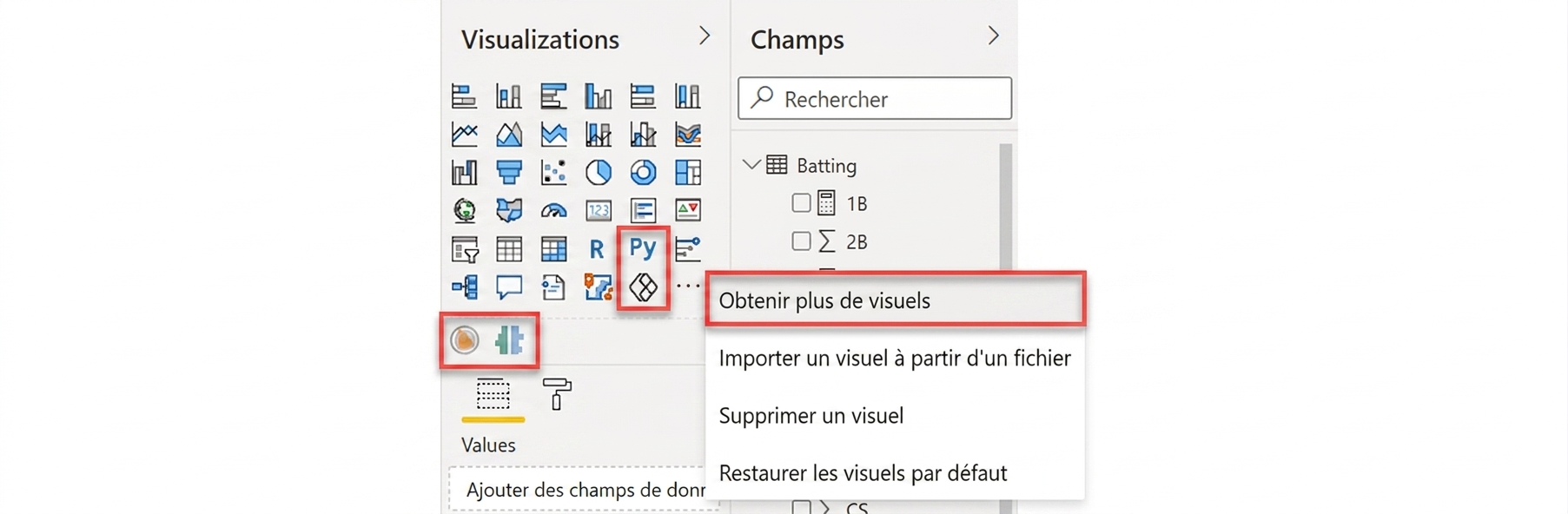 Visuels personnalisés dans Power BI