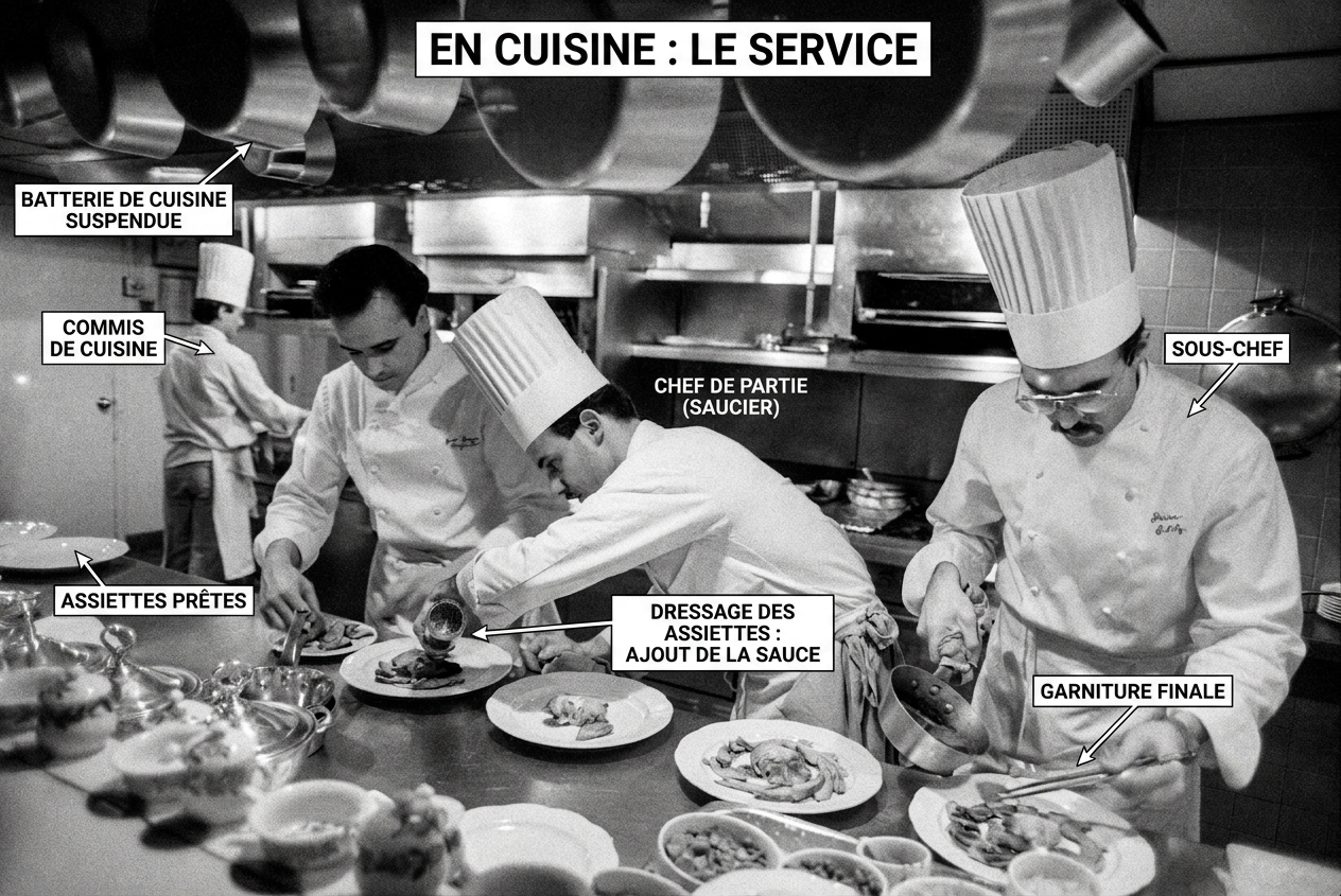 Chefs en cuisine