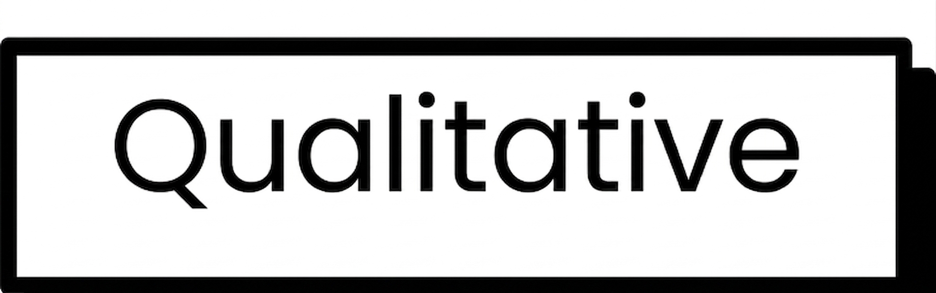 Qualitatives