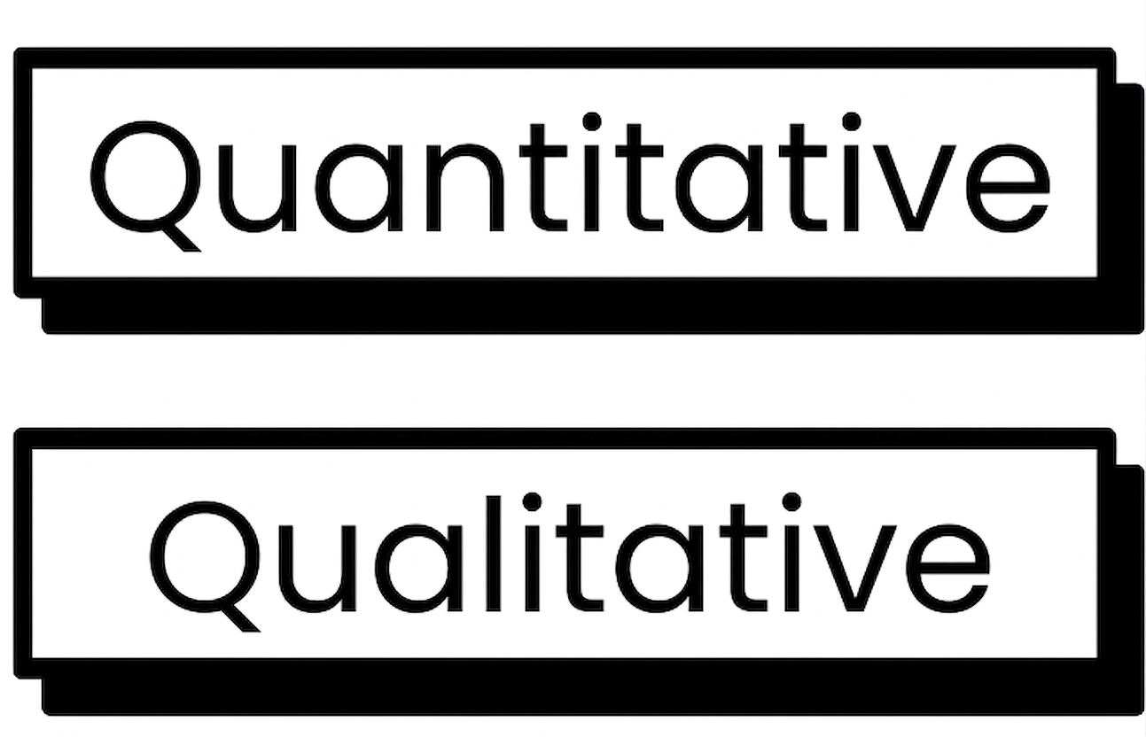 Données quantitatives ou qualitatives