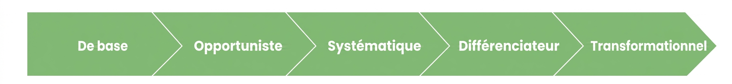 Modèle de maturité des données de Gartner