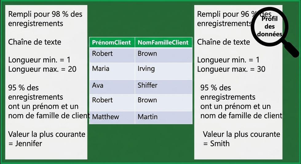exemples de profil de données