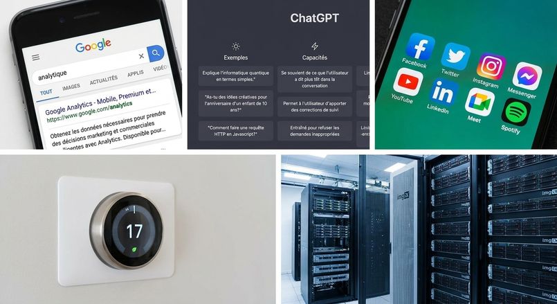 Montage d'applications propulsées par les données.