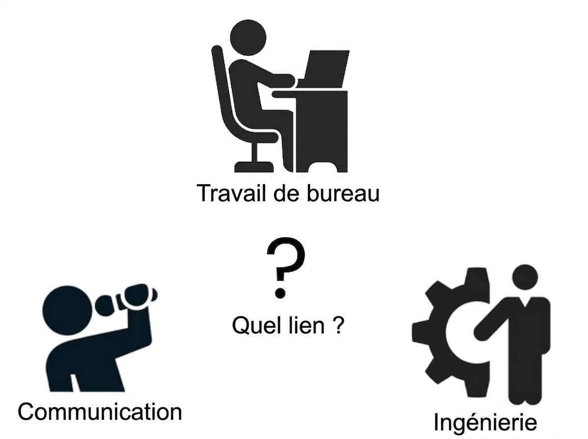 Icône d'une personne responsable technique.
