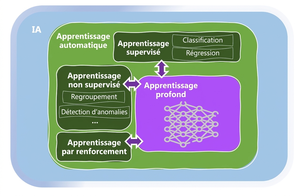 Domaines du Machine Learning