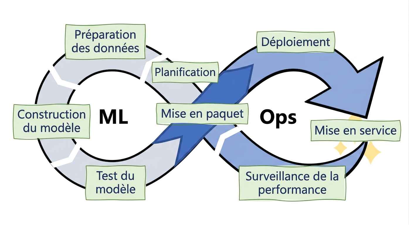 Étapes de la méthodologie MLOps
