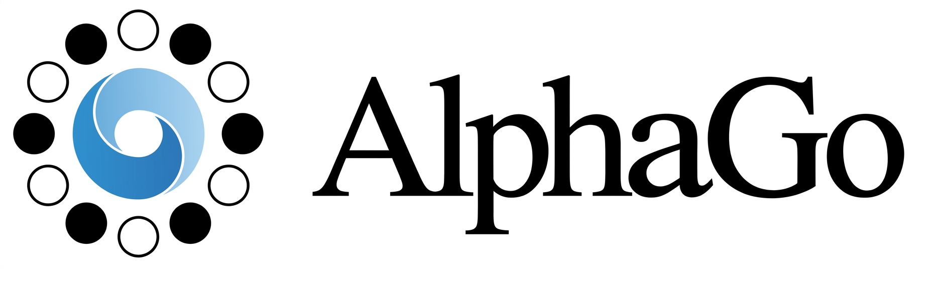 Une image du logo AlphaGo.