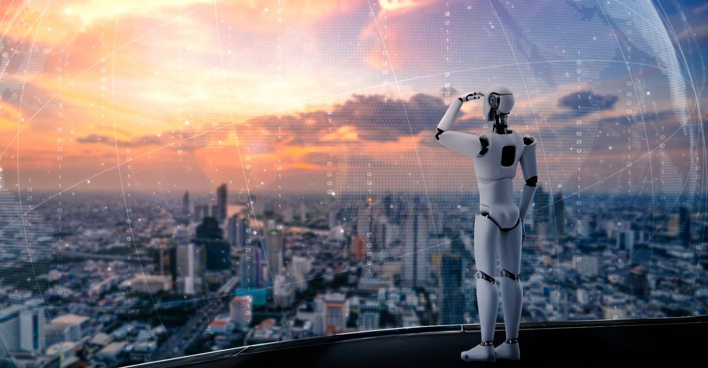 Un robot planifiant son trajet.