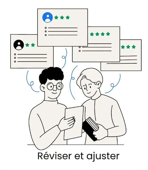 Réviser et ajuster