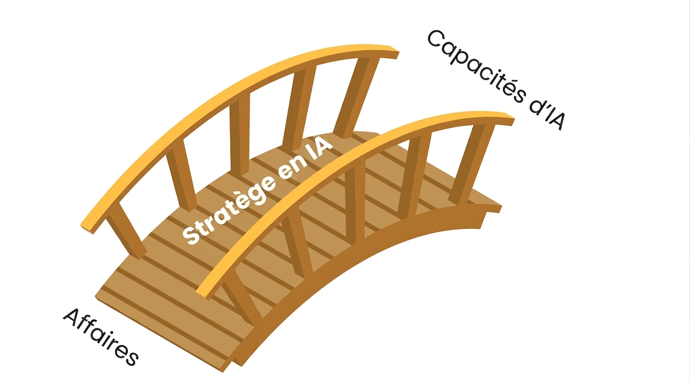 Le ou la stratège en IA fait le pont
