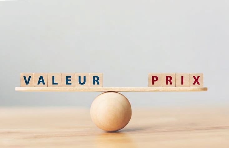 crayon avec total, cost of et ownership dans différentes sections à l'intérieur