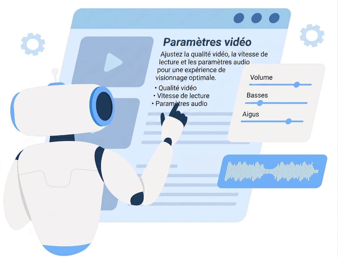 Assistant IA effectuant une analyse des tendances