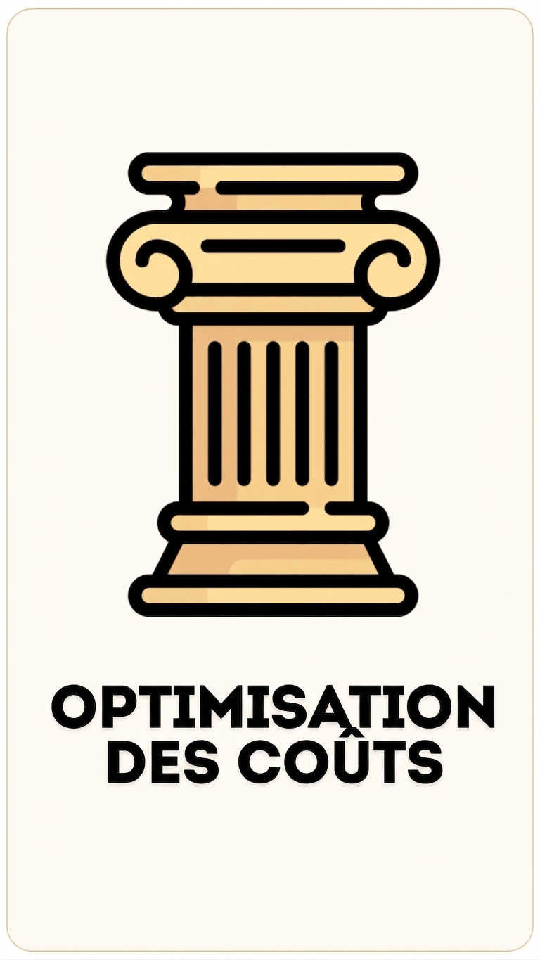 Le pilier Optimisation des coûts
