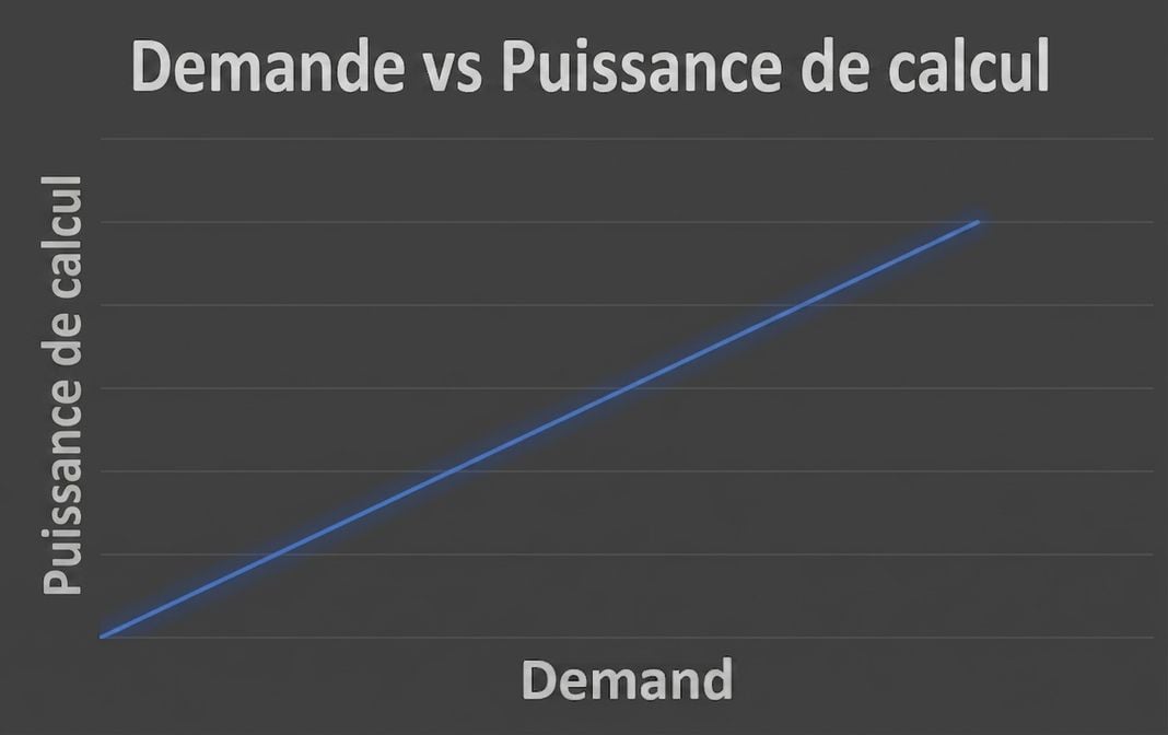 Demande vs. puissance de calcul