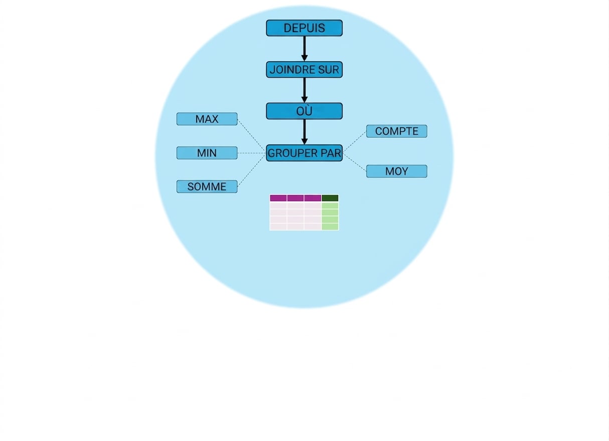 Ordre d'exécution d'une requête ; AGGREGATIONS