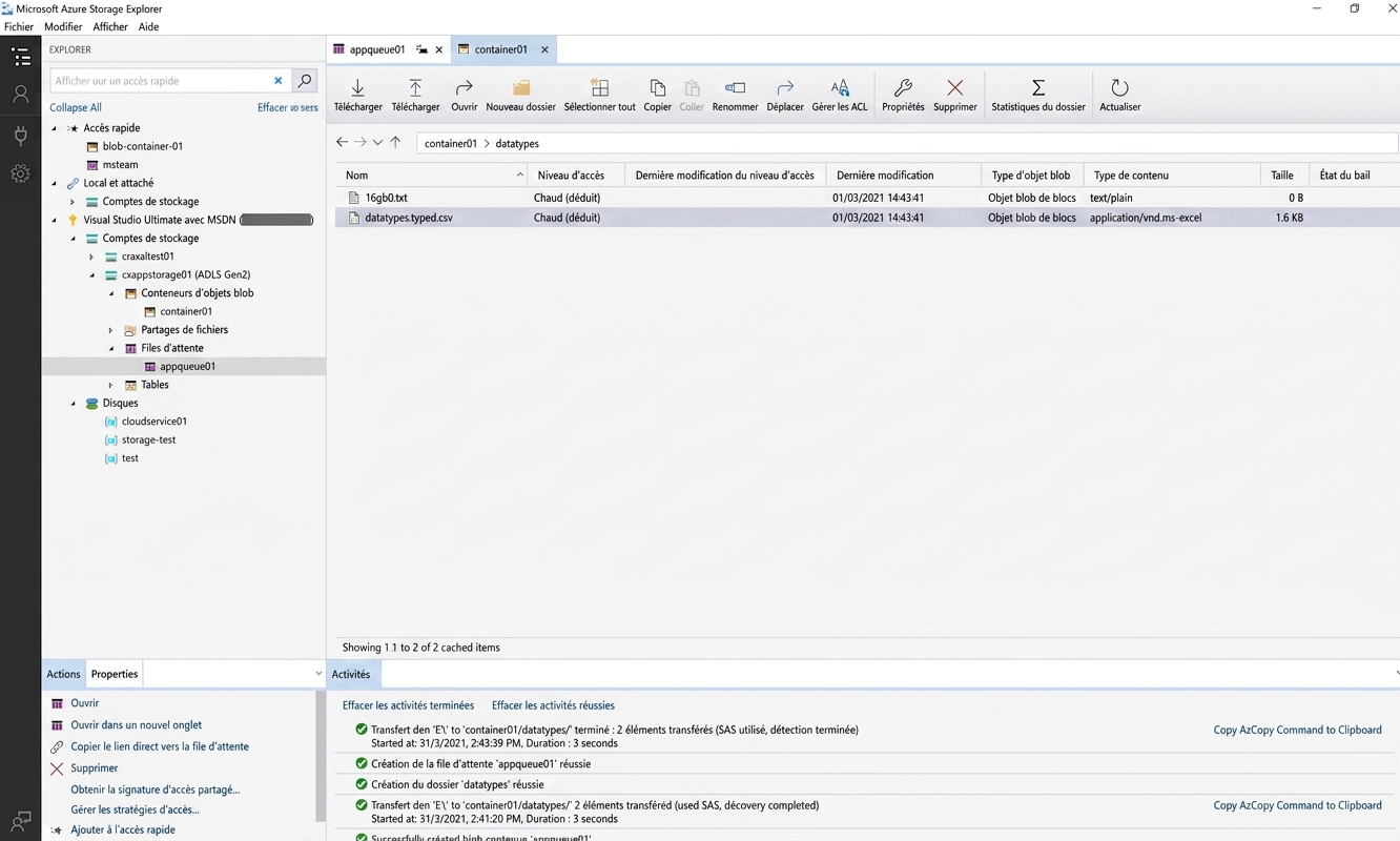 Azure Storage Explorer