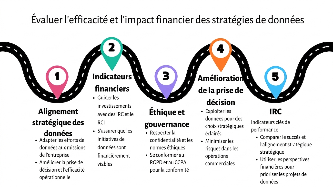 Point 5 sur une carte routière : point final