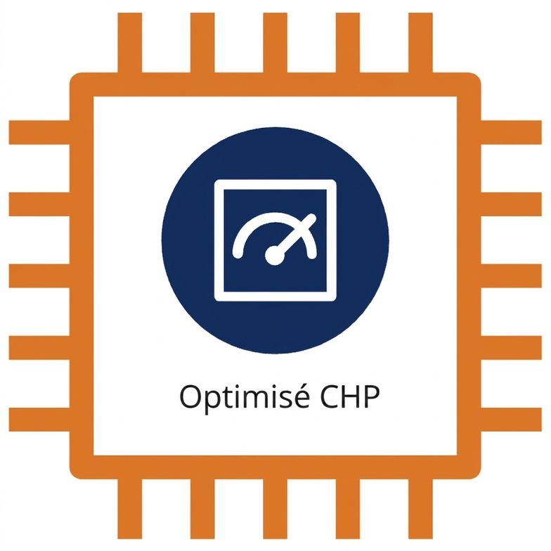 Icône d'instance EC2 affichant une instance optimisée pour le calcul haute performance.