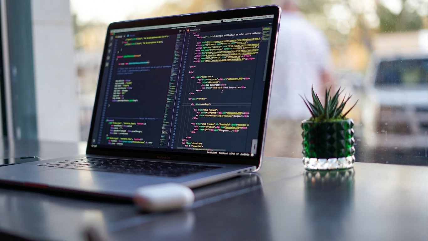 Fichier de code sur un portable