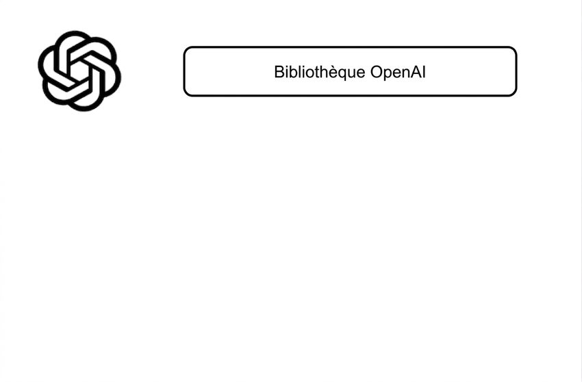 Un logo noir et blanc avec les mots « opal library »