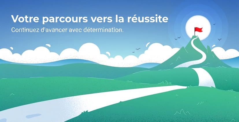 Image représentant le début d'un parcours