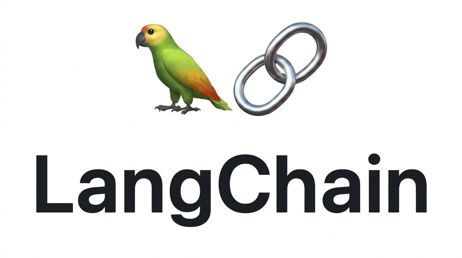 Le logo de LangChain.
